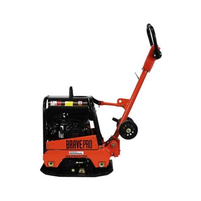 Image showing  Reversible Plate Compactor, 15 in., Wheel Kit, Honda GX160
