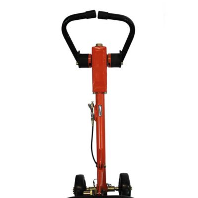 Image showing 8 th Brave Reversible Plate Compactor, 15 in., Wheel Kit, Honda GX160