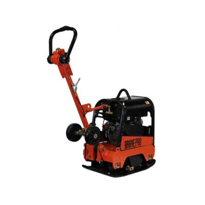 Image showing 17 th Brave Reversible Plate Compactor, 15 in., Wheel Kit, Honda GX160