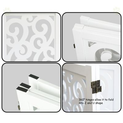 Image showing  Scroll 4 Panel Pet Gate