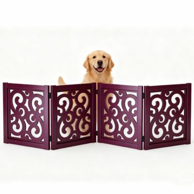 Image showing  Scroll 4 Panel Pet Gate