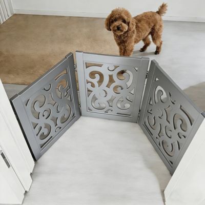 Image showing  Scroll 3 Panel Pet Gate