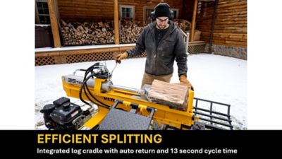 Image showing 5 th DEWALT 35-Ton Log Splitter with Log Lifting Table, with Kohler 277cc 9.5HP OHV Engine