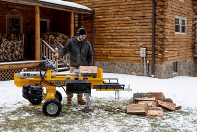 Image showing 8 th DEWALT 35-Ton Log Splitter with Log Lifting Table, with Kohler 277cc 9.5HP OHV Engine