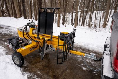 Image showing 9 th DEWALT 35-Ton Log Splitter with Log Lifting Table, with Kohler 277cc 9.5HP OHV Engine