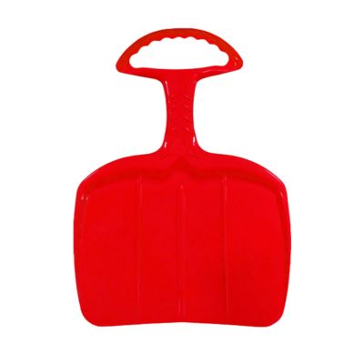 Belli Snow Sled board with Handle for Teens and Adults in Red