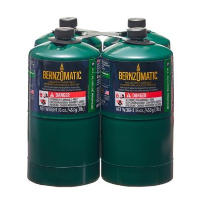 BernzOmatic All-Purpose Propane Cylinder 4 pk.