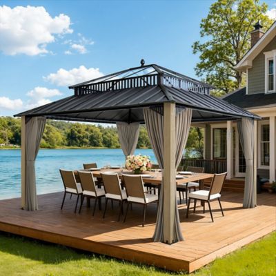 Product color PC Top/WoodGrian/Cedar Posts