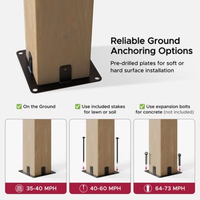 Image showing 9 th Sunjoy Kingston 20x12Steel & PC Roof /Hardtop Gazebo with Curtain and Netting