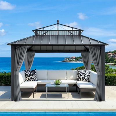 Product color PC Top-Gray Aluminum Posts