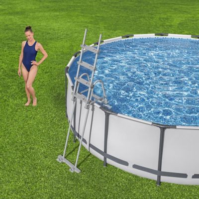 Image showing 5 th Bestway Pool Ladder Flip and Lock, 48 in.