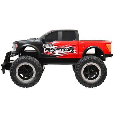 Image showing  RC: Ford Raptor: 1:16, Black/Red