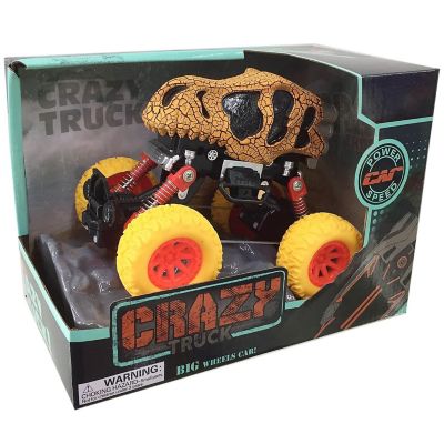 Thin Air Brands Big Wheels Orange Dinosaur