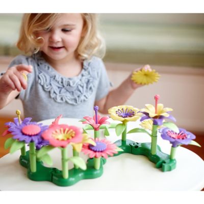 Image showing  Build-A-Bouquet - 44pc Mix & Match Floral Toy Craft Set