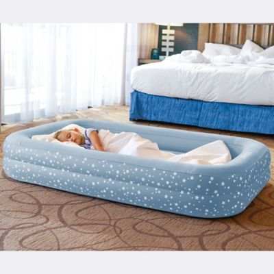 Image showing  Kidz Travel Bed: Blue Exclusive