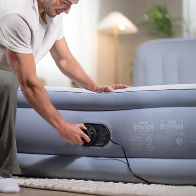 Image showing 7 th Intex Dura-Beam: Deluxe Ultra Plush Headboard, Queen