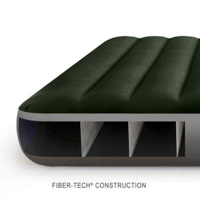 Image showing 2 th Intex Dura-Beam: Downy, Full Airbed, Green