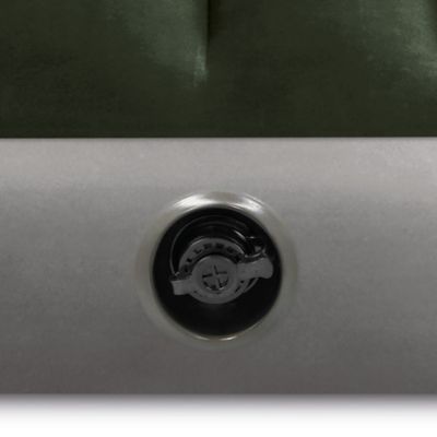 Image showing 8 th Intex Dura-Beam: Downy, Full Airbed, Green