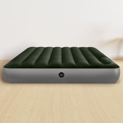 Image showing 9 th Intex Dura-Beam: Downy, Full Airbed, Green