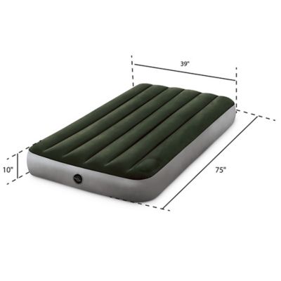 Image showing  Dura-Beam Downy, Twin Airbed, Green