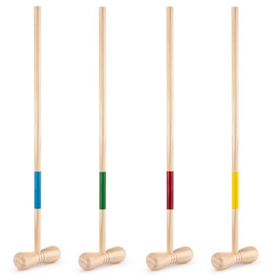 Image showing 3 th Grasshopper Games Croquet, Classic Yard Game, Wood Set