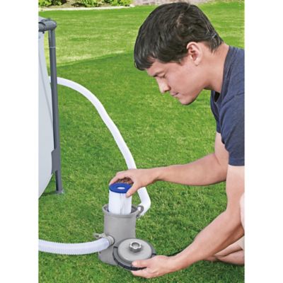 Image showing 5 th Bestway Pool Filter Pump 330 Gallon