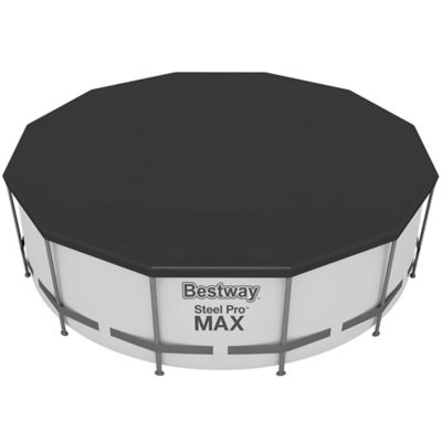 Image showing 3 th Bestway Pool Cover 12 ft. Round
