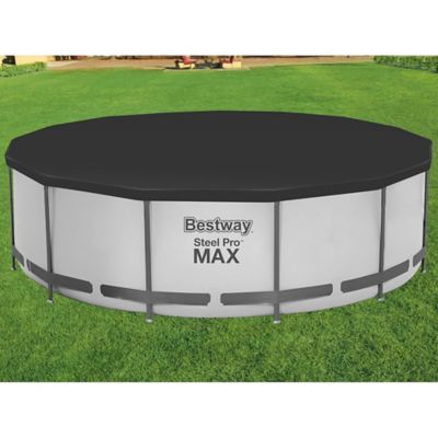 Image showing 7 th Bestway Pool Cover 12 ft. Round