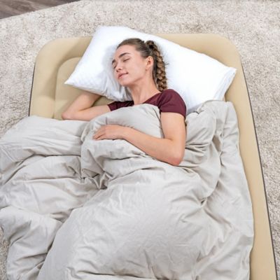 Image showing 8 th Coleman GuestRest Twin Built in AC Pump