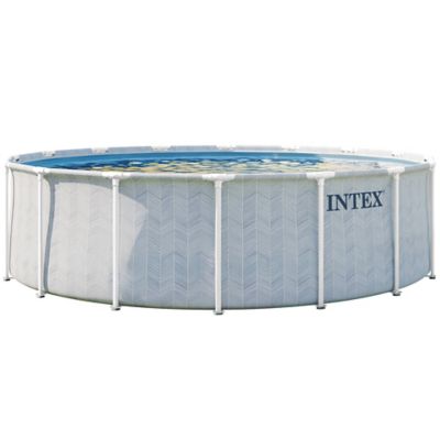 Intex Chevron Premium Pool Set, 16 ft.