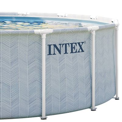 Image showing 5 th Intex Chevron Premium Pool Set, 16 ft.