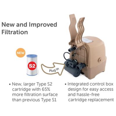 Image showing 6 th Intex Sahara Inflatable Hot Tub Set, 4 Person