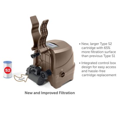 Image showing 9 th Intex Sahara Inflatable Hot Tub Set, 4 Person