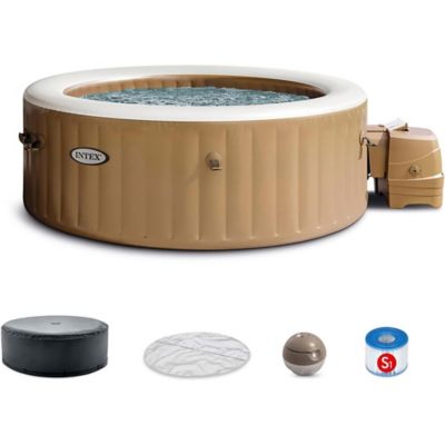 Intex Sahara Inflatable Hot Tub Set, 6 Person