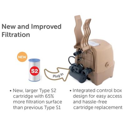 Image showing 6 th Intex Sahara Inflatable Hot Tub Set, 6 Person