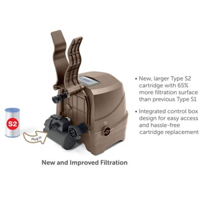 Image showing 9 th Intex Sahara Inflatable Hot Tub Set, 6 Person