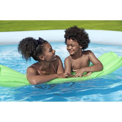 Image showing 5 th Bestway Fast Set Pool Set, Blue Abstract