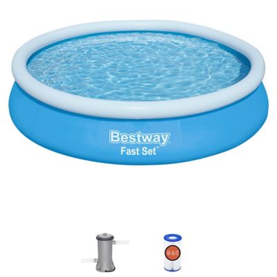 Bestway Fast Set Pool Set, Blue