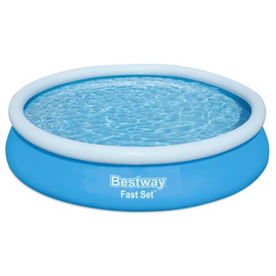 Image showing 8 th Bestway Fast Set Pool Set, Blue