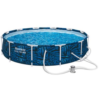 Image showing  Steel Pro MAX Pool Set Tropical