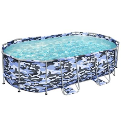 Image showing 7 th Bestway Steel Max Pro Pool Set, 14 ft.