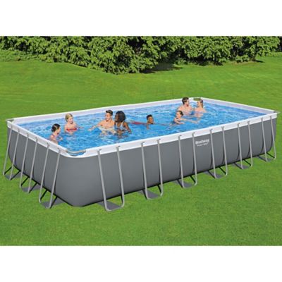 Image showing  Power Steel Pool Set, 24 ft.