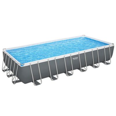 Image showing 7 th Bestway Power Steel Pool Set, 24 ft.