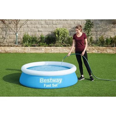 Image showing 5 th Bestway Fast Set Pool Blue