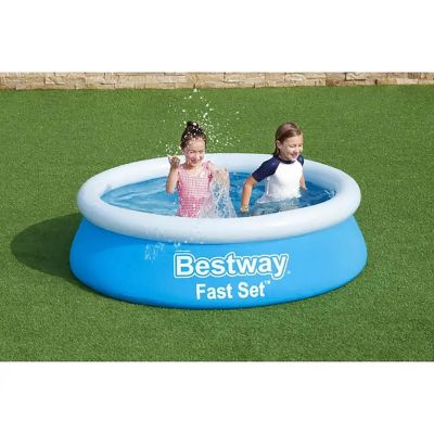 Image showing 6 th Bestway Fast Set Pool Blue