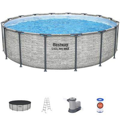 Image showing  Steel Pro MAX Round Pool Set