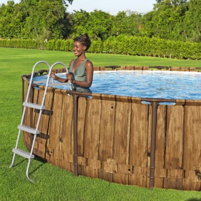 Image showing 7 th Bestway Steel Pro MAX Splashview Pool Set, 14 ft.