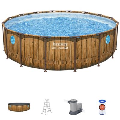 Image showing  Steel Pro MAX Splashview Pool Set