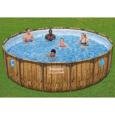 Image showing  Steel Pro MAX Splashview Pool Set