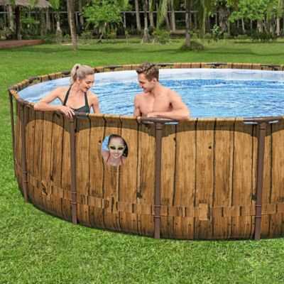 Image showing 9 th Bestway Steel Pro MAX Splashview Pool Set